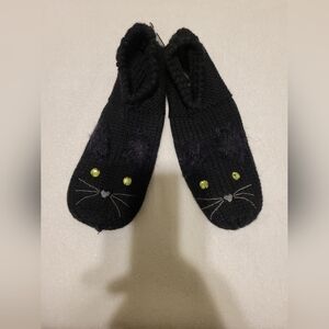 H&M Black Cat Slippers for Women